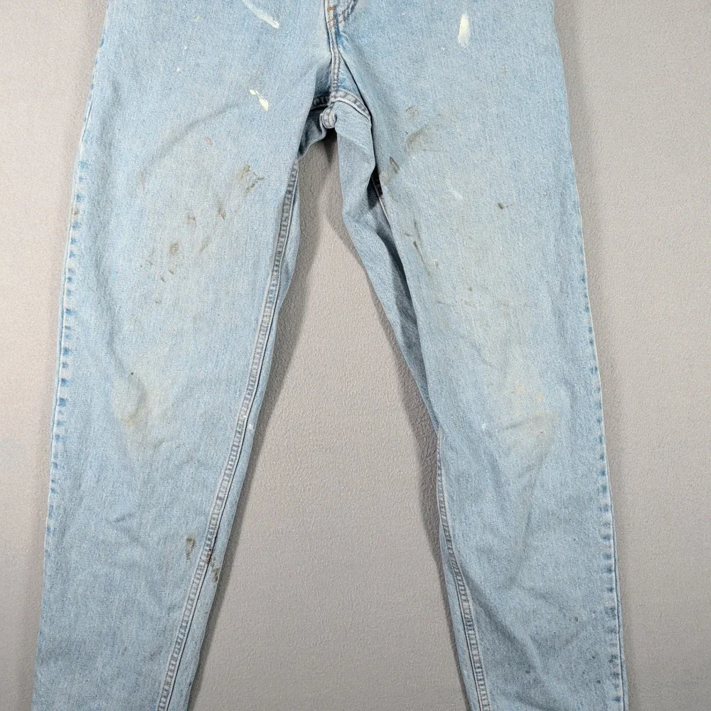 Levi's 560 Jeans Men 30x34 Light Blue Cotton Loose Fit Tapered Leg Denim‎